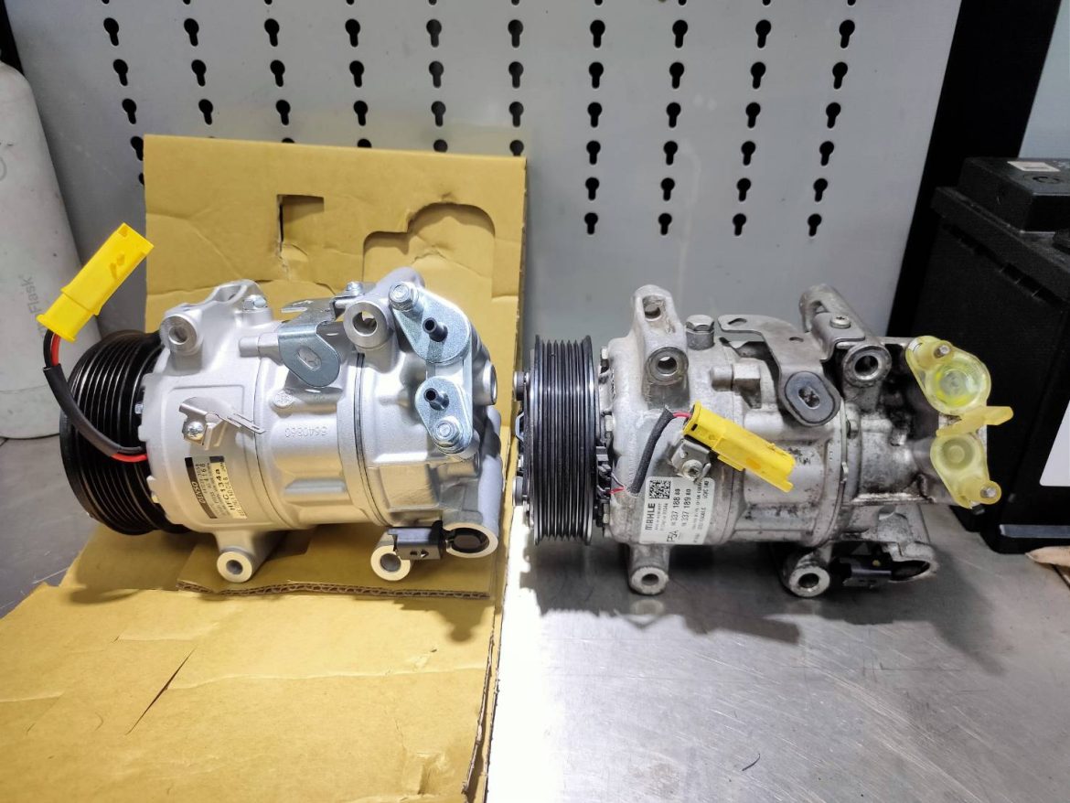 【實例分享】PEUGEOT 508 SW 冷氣不冷？壓縮機型式大不同，差點買錯料！